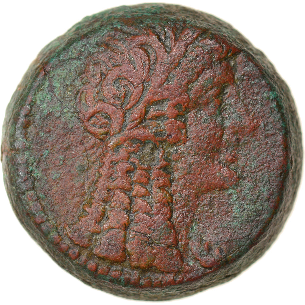 Moneda, Egypt, Ptolemy V, Bronze Æ, 205-180 BC, Alexandria, BC+, Bronce