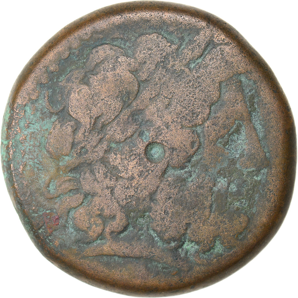 Coin, Egypt, Ptolemy III, Obol, 246-230 BC, Alexandria, VF(20-25), Bronze