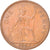 Coin, Great Britain, Elizabeth II, Penny, 1967, AU(50-53), Bronze, KM:897