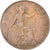 Moneta, Wielka Brytania, George V, Penny, 1917, EF(40-45), Bronze, KM:810