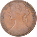 Monnaie, Grande-Bretagne, Victoria, Penny, 1860, TB, Bronze, KM:749.1