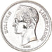 Coin, Venezuela, 2 Bolivares, 1989, MS(60-62), Nickel Clad Steel, KM:43a.1