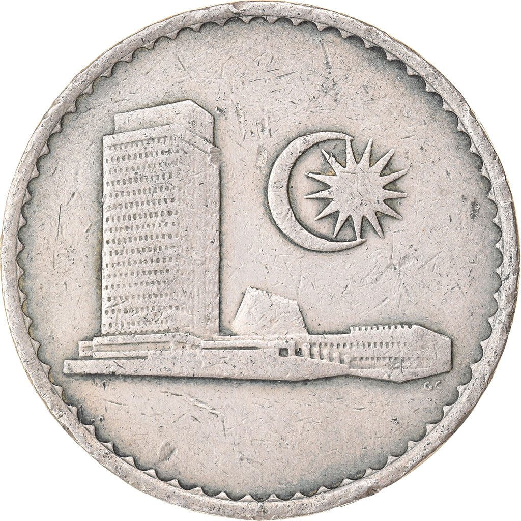 Coin, Malaysia, 50 Sen, 1982, Franklin Mint, EF(40-45), Copper-nickel, KM:5.3
