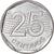 Moeda, Brasil, 25 Centavos, 1995, AU(50-53), Aço Inoxidável, KM:634