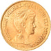 Coin, Netherlands, Wilhelmina I, 10 Gulden, 1917, MS(63), Gold, KM:149
