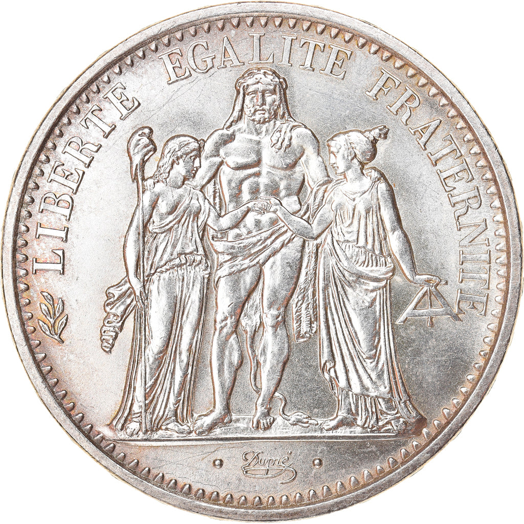 Münze, Frankreich, Hercule, 10 Francs, 1965, Paris, UNZ+, Silber, KM:932