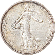 Moeda, França, Semeuse, 5 Francs, 1967, Paris, AU(50-53), Prata, KM:926