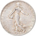 Coin, France, Semeuse, 2 Francs, 1917, Paris, AU(50-53), Silver, KM:845.1