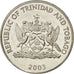 Coin, TRINIDAD & TOBAGO, 50 Cents, 2003, MS(63), Copper-nickel, KM:33