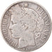 Coin, France, Cérès, Franc, 1872, Paris, VF(20-25), Silver, KM:822.1