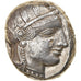 Moeda, Ática, Athens, Tetradrachm, 465/2-454 BC, Athens, AU(50-53), Prata