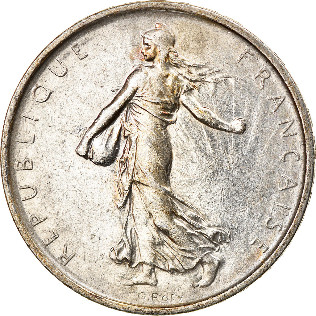 Coin, France, Semeuse, 5 Francs, 1968, Paris, AU(50-53), Silver, KM:926