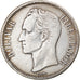 Coin, Venezuela, Gram 25, 5 Bolivares, 1936, VF(30-35), Silver, KM:24.2