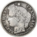 Moneta, Francia, Cérès, 20 Centimes, 1850, Bordeaux, MB+, Argento, KM:758.3