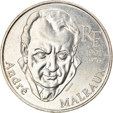 Coin, France, André Malraux, 100 Francs, 1997, AU(55-58), Silver, KM:1188