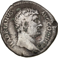 Moneta, Hadrian, Denarius, 130-133, Rome, MB+, Argento, RIC:297a