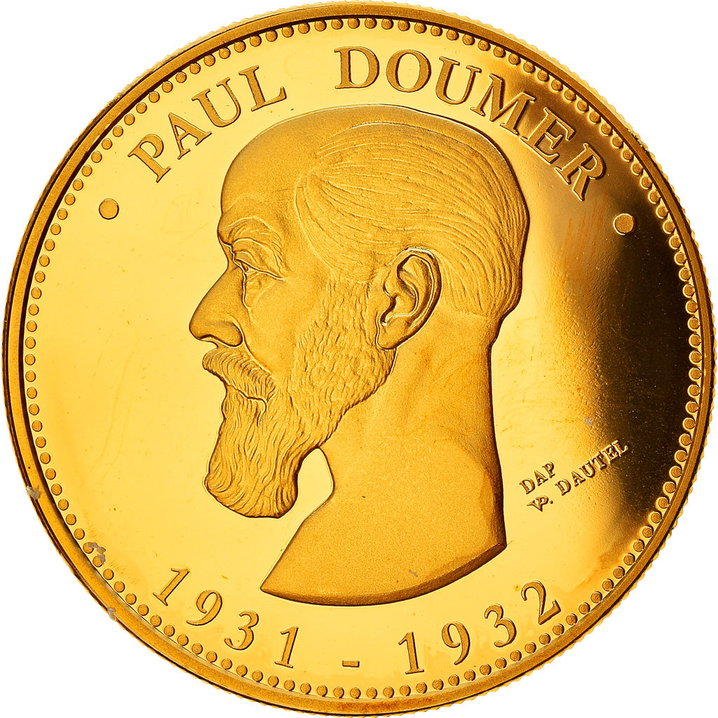 France, Medal, Paul Doumer, Président de la République Française, Politics