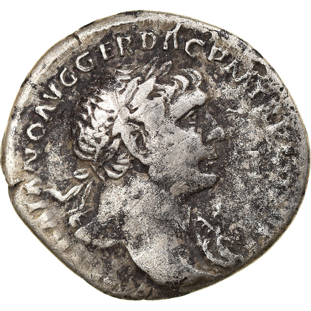 Coin, Trajan, Denarius, 106-107, Rome, VF(20-25), Silver, RIC:165