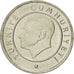 Coin, Turkey, 25 Kurus, 2009, MS(63), Copper-nickel, KM:1242
