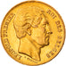 Moneda, Bélgica, Leopold I, 20 Francs, 20 Frank, 1865, MBC+, Oro, KM:23