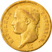 Moeda, França, Napoléon I, 40 Francs, 1811, Paris, EF(40-45), Dourado