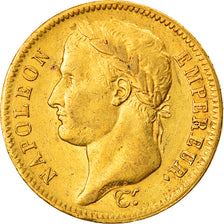 Monnaie, France, Napoléon I, 40 Francs, 1812, Paris, TTB, Or, Gadoury:1084