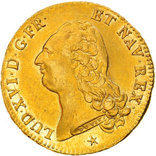 Coin, France, Louis XVI, Double Louis d'or, 1786, Lille, AU(55-58), Gold