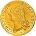 Coin, France, Louis XVI, Double Louis d'or, 1786, Lille, AU(55-58), Gold