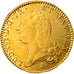 Moeda, França, Louis XVI, Double Louis d'or, 1786, La Rochelle, EF(40-45)