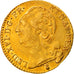 Moneta, Francja, Louis XVI, Louis d'or à la tête nue, 1786, Metz, AU(50-53)