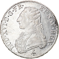 Monnaie, France, Louis XVI, Ecu aux branches d'olivier, 1790, Paris, TTB+