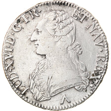 Moneda, Francia, Louis XVI, Ecu aux branches d'olivier, 1776, Lille, BC+, Plata