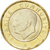 Moneta, Turcja, Lira, 2009, MS(63), Bimetaliczny, KM:1244