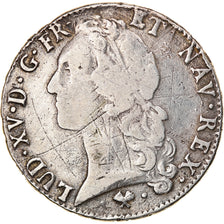 Moneda, Francia, Louis XV, Écu au bandeau, 1768, Bayonne, BC+, Plata