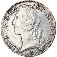 Monnaie, France, Louis XV, Écu de Béarn au bandeau, 1766, Pau, TB+, Argent