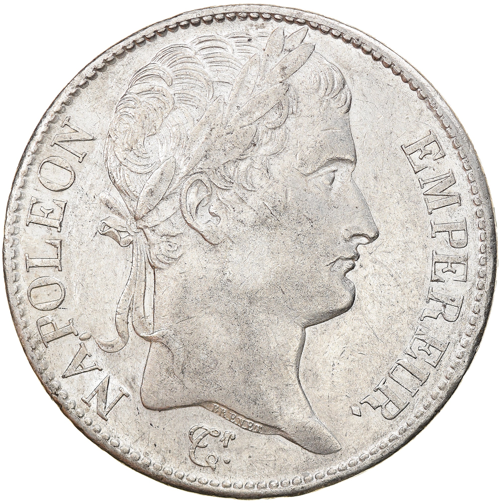 Coin, France, Napoléon I, 5 Francs, 1808, Paris, VF(30-35), Silver, KM:686.1