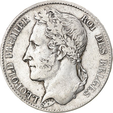 Coin, Belgium, Leopold I, 5 Francs, 5 Frank, 1849, VF(30-35), Silver, KM:3.2