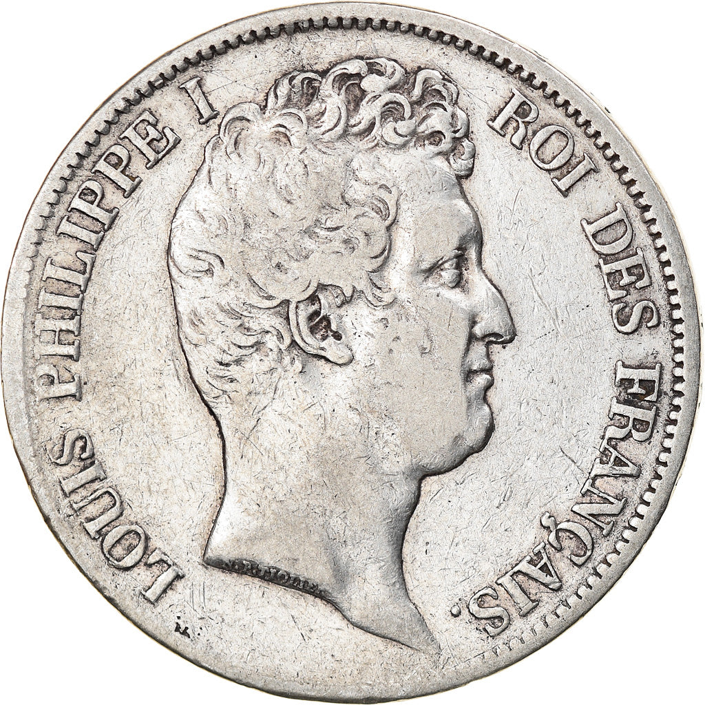 Monnaie, France, Louis-Philippe, 5 Francs, 1831, Marseille, TB+, Argent