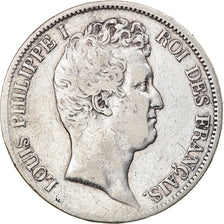 Monnaie, France, Louis-Philippe, 5 Francs, 1831, Marseille, TB+, Argent