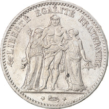 Coin, France, Hercule, 5 Francs, 1875, Paris, EF(40-45), Silver, KM:820.1