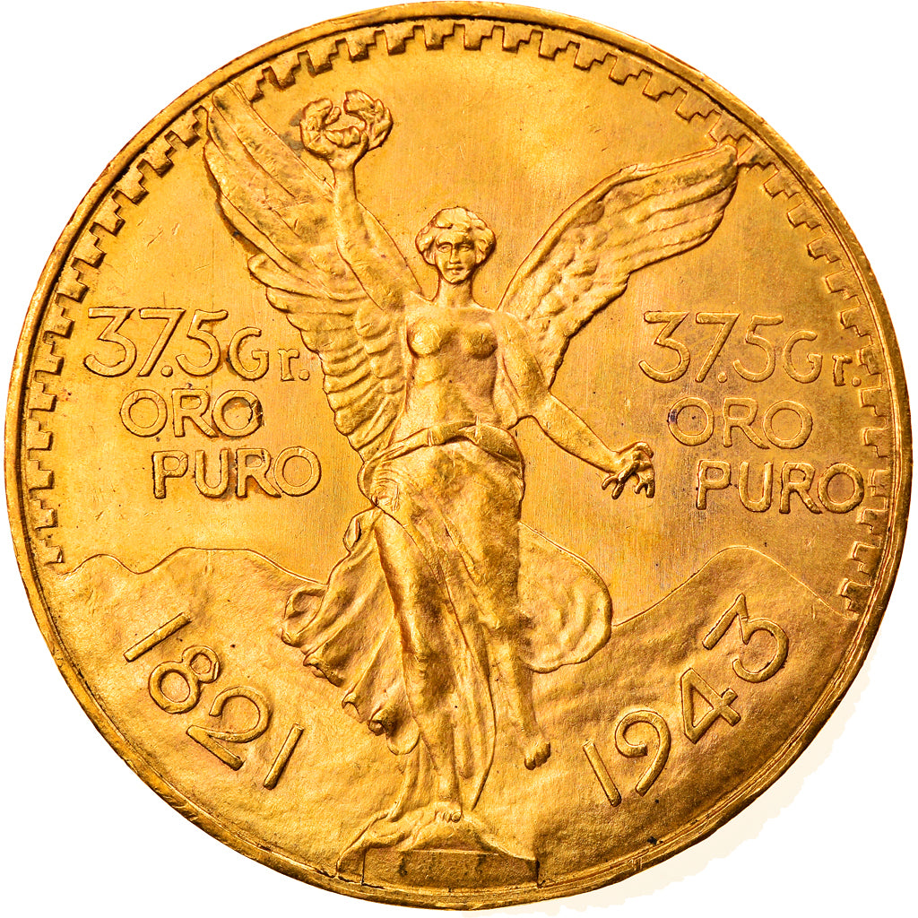 Monnaie, Mexique, 50 Pesos, 1943, Mexico City, SUP+, Or, KM:482