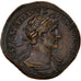 Coin, Hadrian, Sestertius, 119-120, Rome, AU(50-53), Bronze, RIC:260