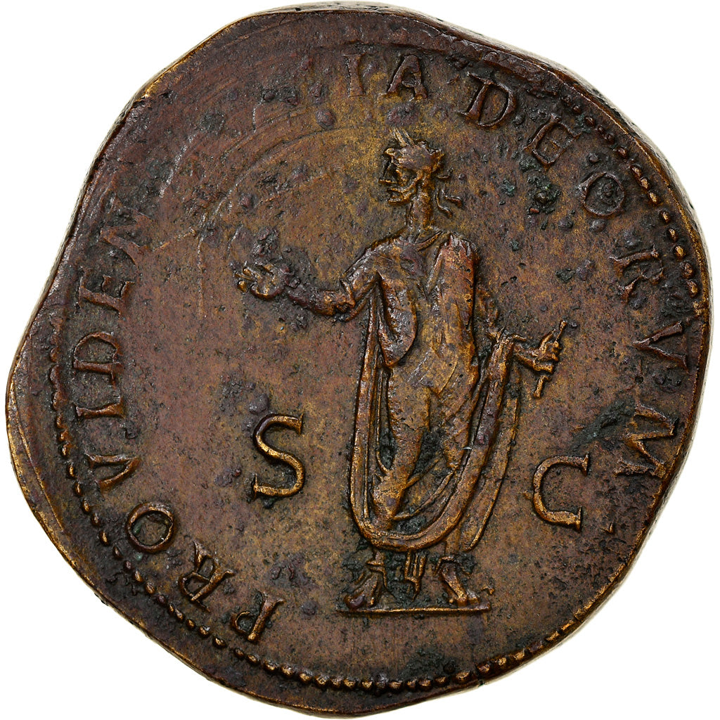 Coin, Hadrian, Sestertius, 119-120, Rome, AU(50-53), Bronze, RIC:260