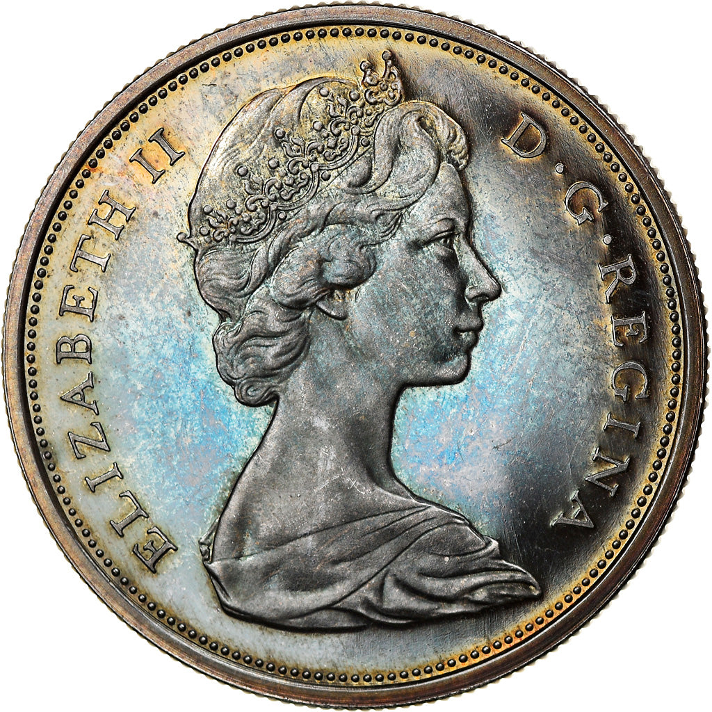 Monnaie, Canada, Elizabeth II, 50 Cents, 1967, Royal Canadian Mint, Ottawa