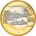 Finland, 5 Euro, Olavinlinna Castle and Lake Pihlajavesi, 2018, MS(64)