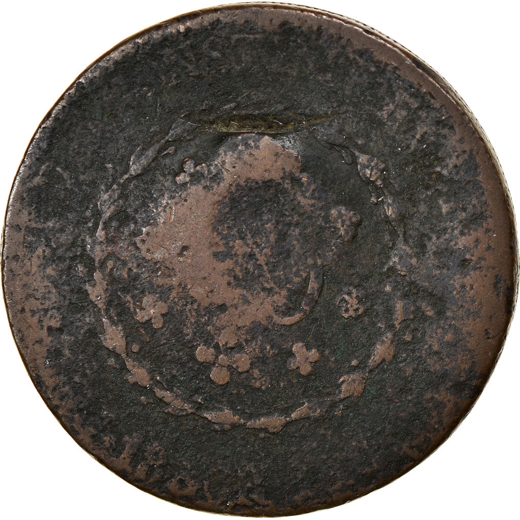 Moeda, Brasil, MARANHAO, 40 Reis, Undated (1835), VF(20-25), Cobre, KM:406