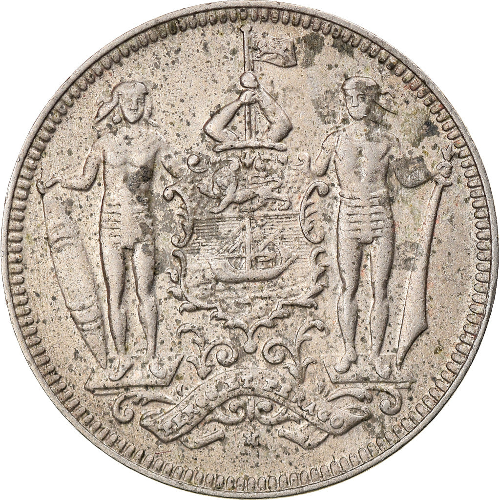 Coin, BRITISH NORTH BORNEO, 2-1/2 Cent, 1903, Heaton, Birmingham, AU(50-53)