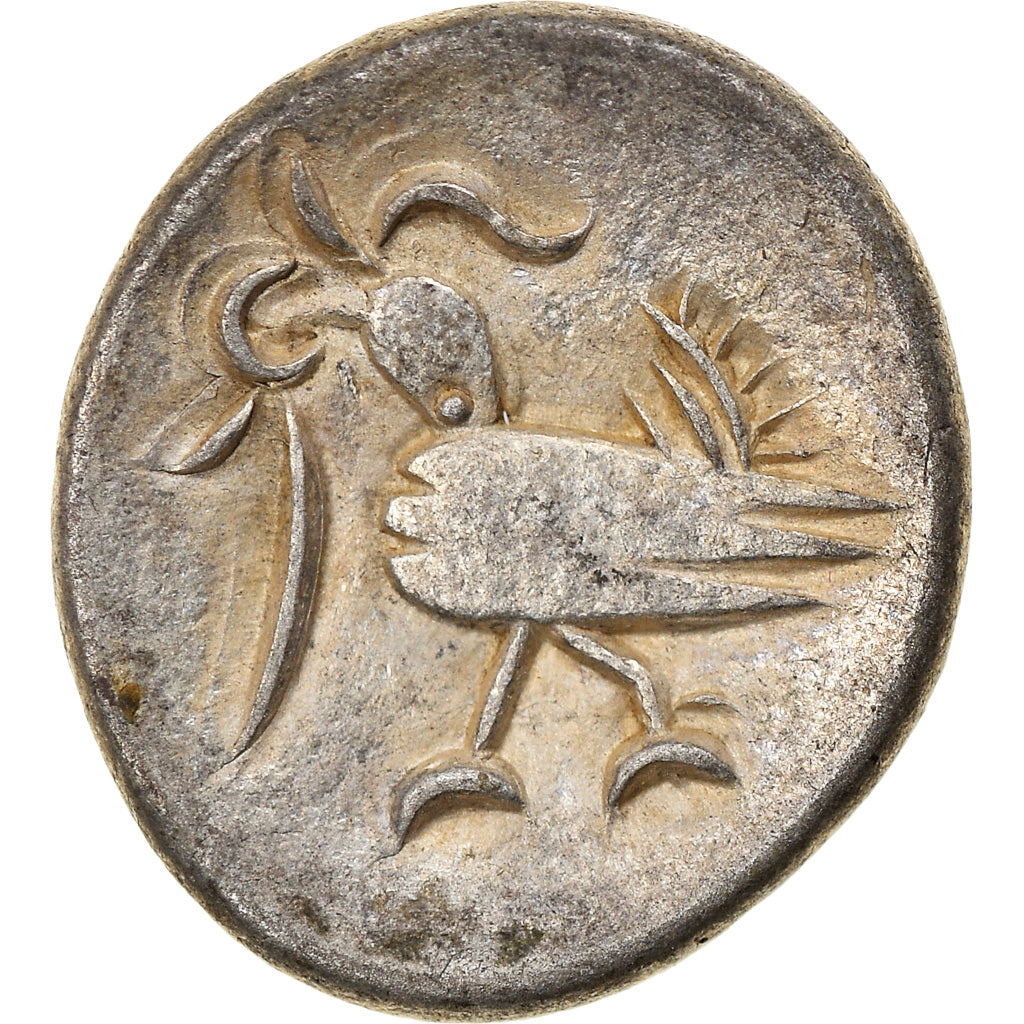 Münze, Kambodscha, Norodom I, 2 Pe, 1/2 Fuang, 1847, SS+, Silber, KM:7.2