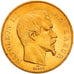 Moneta, Francia, Napoleon III, 50 Francs, 1855, Paris, BB+, Oro, KM:785.1
