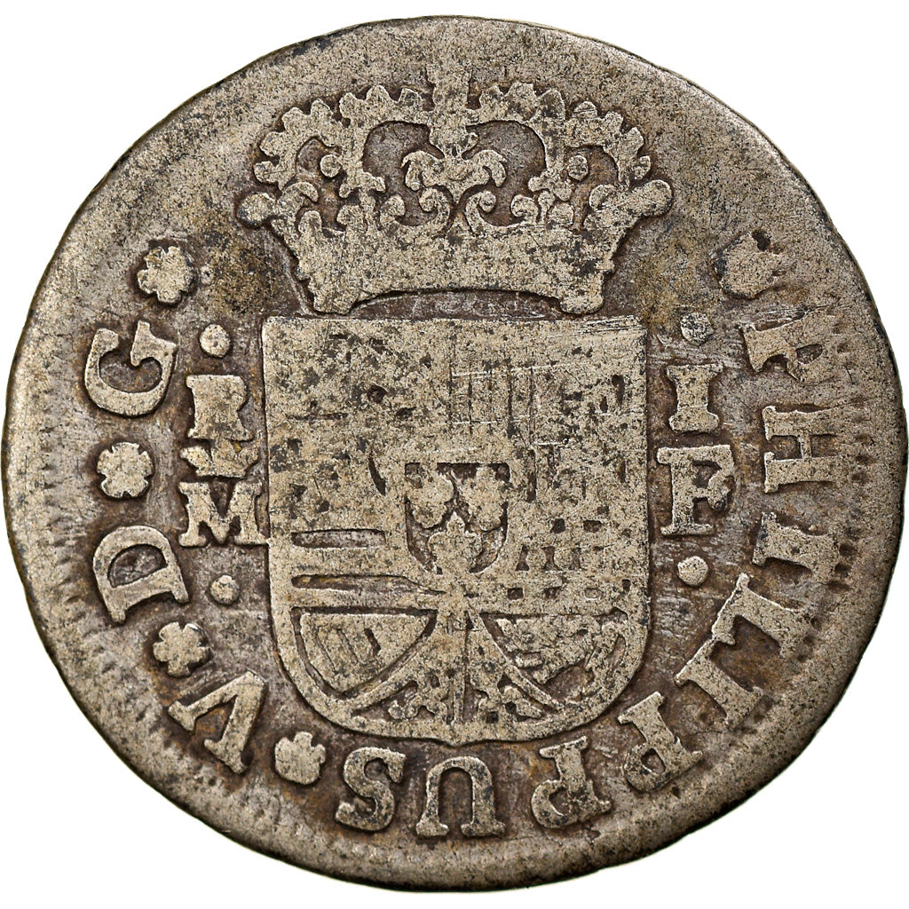 Moneda, España, Philip V, Real, 1731, Madrid, BC+, Plata, KM:298